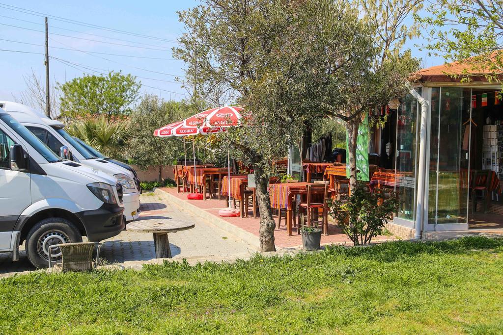 Troia Pension Akçapınar Dış mekan fotoğraf